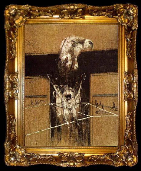framed  Francis Bacon Fragment of a Crucifixion, ta009-2